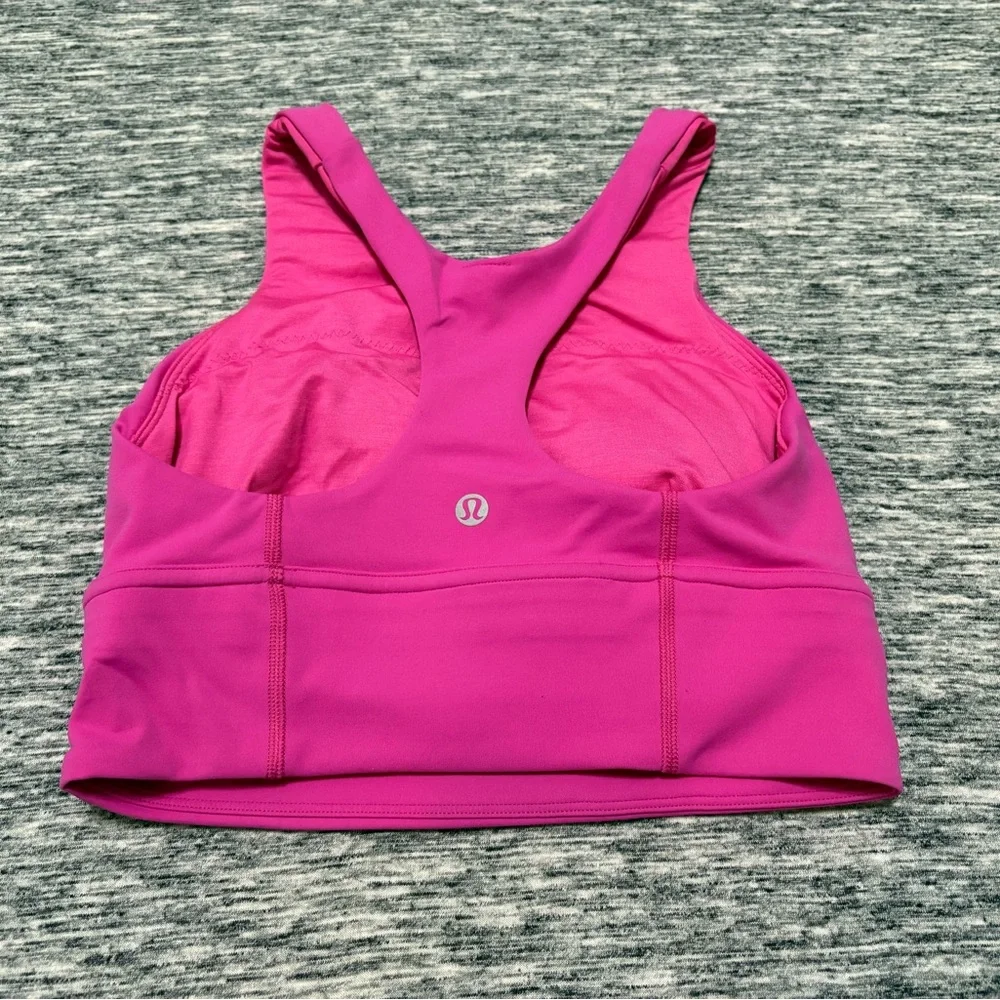 Lululemon Wunder Train Long-Line Sports Bra Size 4 - Picture 2 of 4